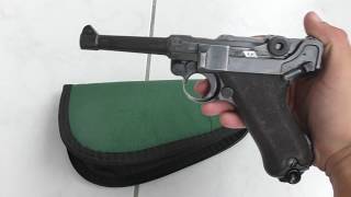 Люгер П-08 Черная Вдова. Обзор и первые впечатления / Luger P-08 Black Widow review