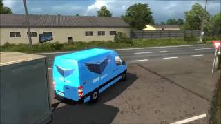 (Euro Truck Simulator 2 ) Mercedes Sprinter FanCurier Mod