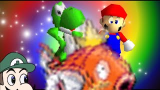 super mario 64 bloopers: Yoshrooms.