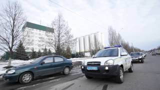 2. Кортеж певицы Ksenona в Харькове (пивзавод Рогань)