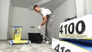 Универсальный пол 2 в 1 - стяжка и финишное покрытие от Weber-Vetonit