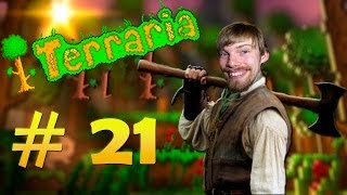 Terraria #21 - КОРОЛЕВСКИЙ СЛИЗЕНЬ И ДАНЖЕН ПРИГУБИЛ