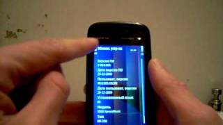 Nokia 5800. 40-ая прошивка (firmware 40). Видеообзор.