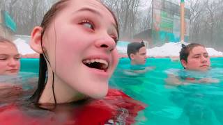 ЗИМОЙ В ОТКРЫТОМ БАССЕЙНЕ!! ЗАКАЛЯЕМСЯ!! (Крутые детки) Cool Kids 13+