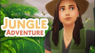 KILLER BEES! | THE SIMS 4 // JUNGLE ADVENTURE — PART 2