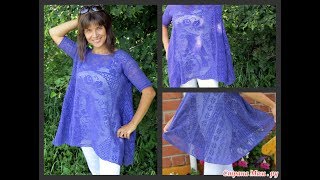 Вязание Крючком - Туника Бохо 2019 / Knitting Crochet Tunic Boho / Crochet Tunika Boho