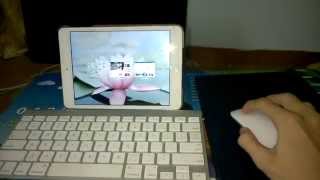 [Not possible anymore] Ipad mini with mouse and keyboard