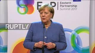 Belgium: Merkel reassures EU despite lack of German coalition deal