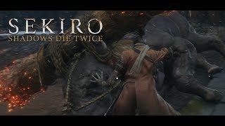 Sekiro Shadows Die Twice русская озвучка на ПК с клаво мышью #9 Фарм навыков и Бычок