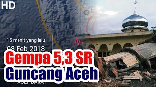 BREAKING NEWS Gempa Aceh | Gempa 5,3 SR Guncang Aceh Barat