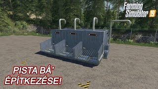 Pista bá' építkezése! #05 | New Woodshire | Farming Simulator 19