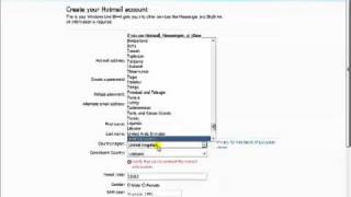 How To Make A Hotmail Account! + Free Postal Code!