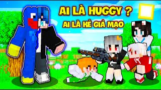 PHONG CẬN SAMMY THỬ THÁCH 24 GIỜ TIÊU DIỆT HUGGY KINH DỊ ĐÁNG SỢ*AI LÀ KẺ GIẢ MẠO TRONG MINECRAFT