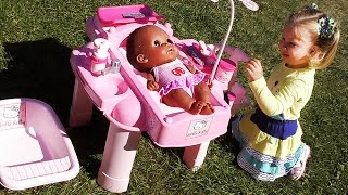 Диана ИГРАЕТ В КУКЛЫ, Новый Набор Хелло Китти для Куклы, Hello Kitty toy