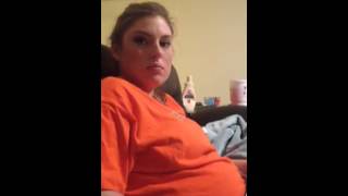 Me farting on  Pregnant Wife