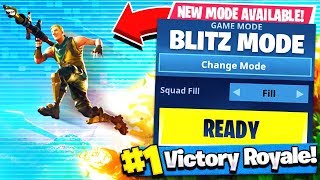 New Fortnite Update *Solo Blitz Showdown Game Mode (Fortnite Battle Royale)