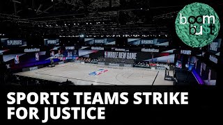 Professional Sports Strike for BLM