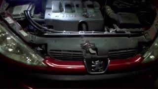 Tutorial de cómo cambiar una bombilla de un Peugeot 206 (2000 HDI)