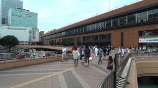 仙台駅外観~新幹線ホーム・はやて・こまち Sendai Station HD