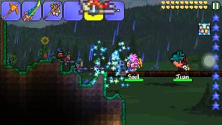 How to you duplicate Items in Terraria (magic mirror)