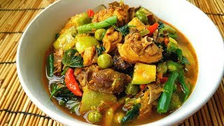 กับข้าวกับปลาโอ 324 :  แกงแคไก่บ้าน แกงเมืองๆ ผักเยอะๆ