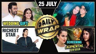 Priyanka Richest Star, Ranbir Alia's Wedding Gift, Judgementall Hai Kya Screening | Top 10 News