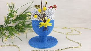 DIY Шикарная КОНФЕТНИЦА своими руками из пластиковой бутылки.
