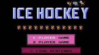 Ice Hockey - NES Gameplay