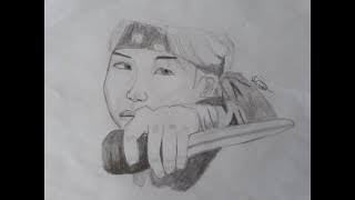 How to draw RM from BTS|Speed Drawing Dreamer.