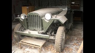 Восстановил ГАЗ 67Б 1953г. в идеальное состояние .