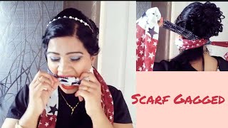 #Gagged video #Scarf duppatta gagged #Gagged talk video