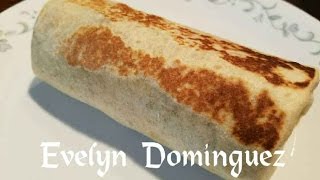 Rice ,Meat and Cheese Burrito ( English Version)
