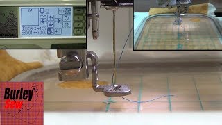 Home Embroidery Machine Text Series Ep. 3- Advanced Vertical Text Alignment and Re-hooping