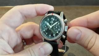 2011 Tutima 1941 chronograph with box and papers