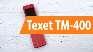 Распаковка Texet ТМ-400 / Unboxing Texet ТМ-400