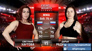 Светлана Хаутова vs. Дарья Радионова / Svetlana Khautova vs. Daria Radionova