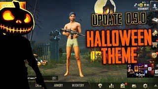 PUBGM : 0.9.0 Update Night Mode Halloween theme (Playing in mobile)