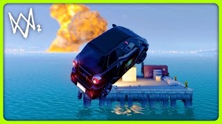 THE ULTIMATE CAR JUMP | Watch Dogs 2 Free Roam