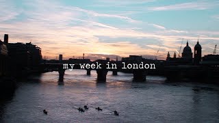 A week in London ??
