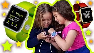 УМНЫЕ ЧАСЫ обзор | Маленький блоггер НАКОЛДОВАЛА SMART WATCH Для девочек