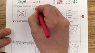 Properties of a Square