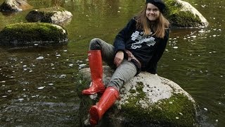 Avloga's rapids. Walk in hunters