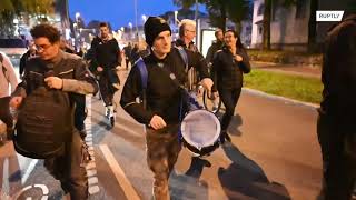 Anti-restriction protests in Europe amid increase of new COVID cases