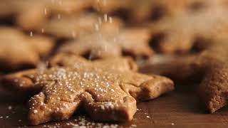 Ginger Spiced Speculaas Cookies