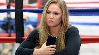 Первое интервью Ронды Роузи после поражения Холли Холм на UFC 193