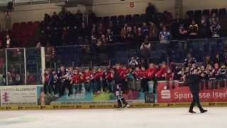Einlauf von denn Iserlohner Roosters