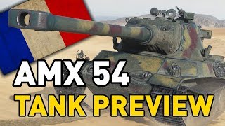 World of Tanks || AMX M4 mle. 54 - Tank Preview
