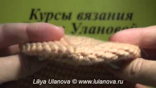 Прочные носки крючком 2 часть - Durable socks crochet