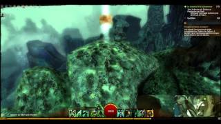 Guild Wars 2 : panorama des Docks de l'Abri (Saut de Malchor)