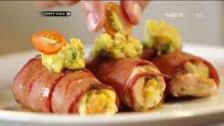 Chef's Table - Stuffed Chicken with Guacamole Wrapped in Smoked Beef